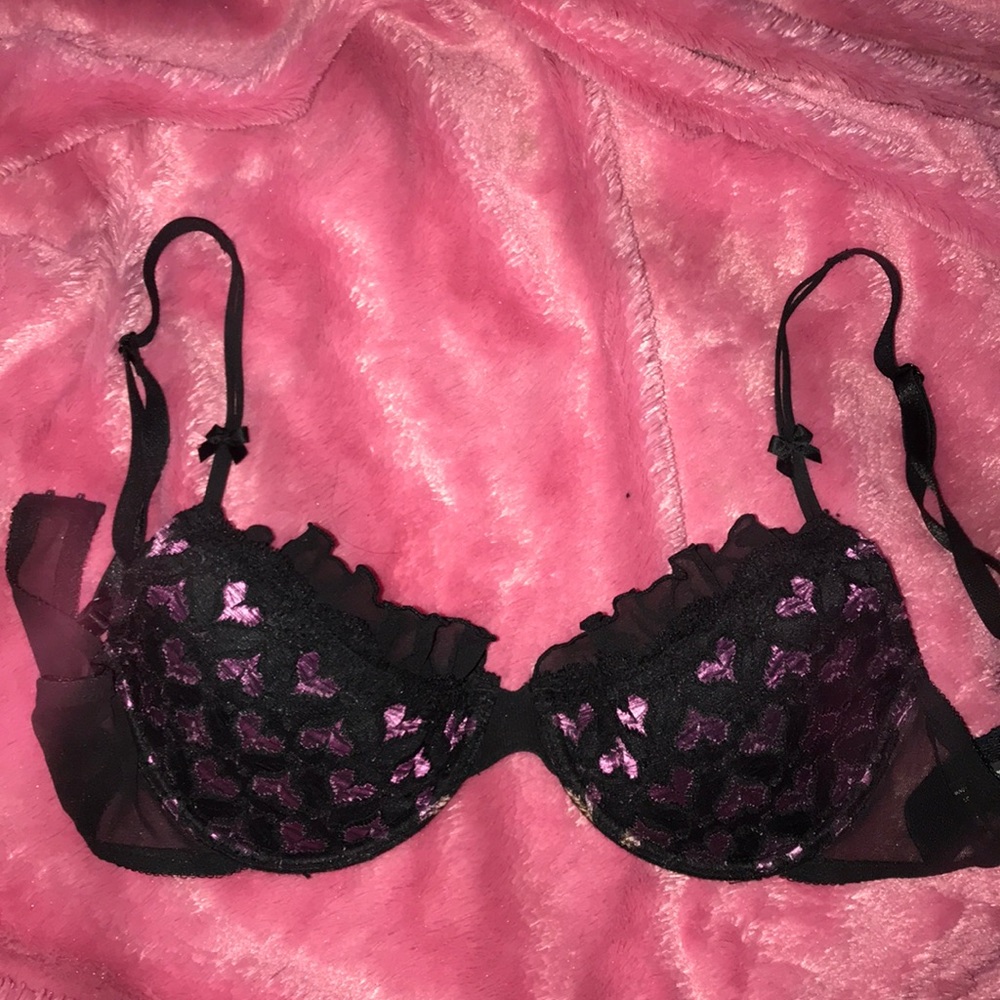VS sexy lil thing heart ruffle bra push up